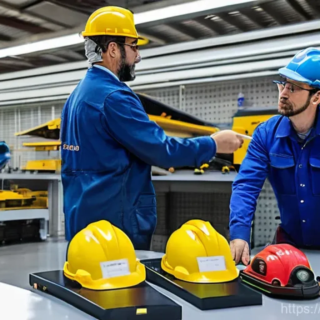 노동법 시험에 자주 나오는 문제 - **Workplace Safety Training in a Modern Italian Factory**
    A dynamic, well-lit image of a safety ...